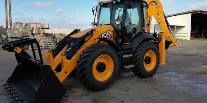 Retro excavadora mixta Retro excavadora mixta